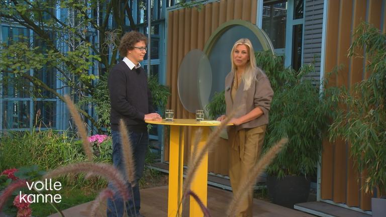 David Riechmann mit Nadine Krüger im Gespräch