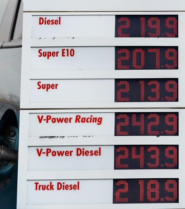 Hohe Spritpreise in Deutschland