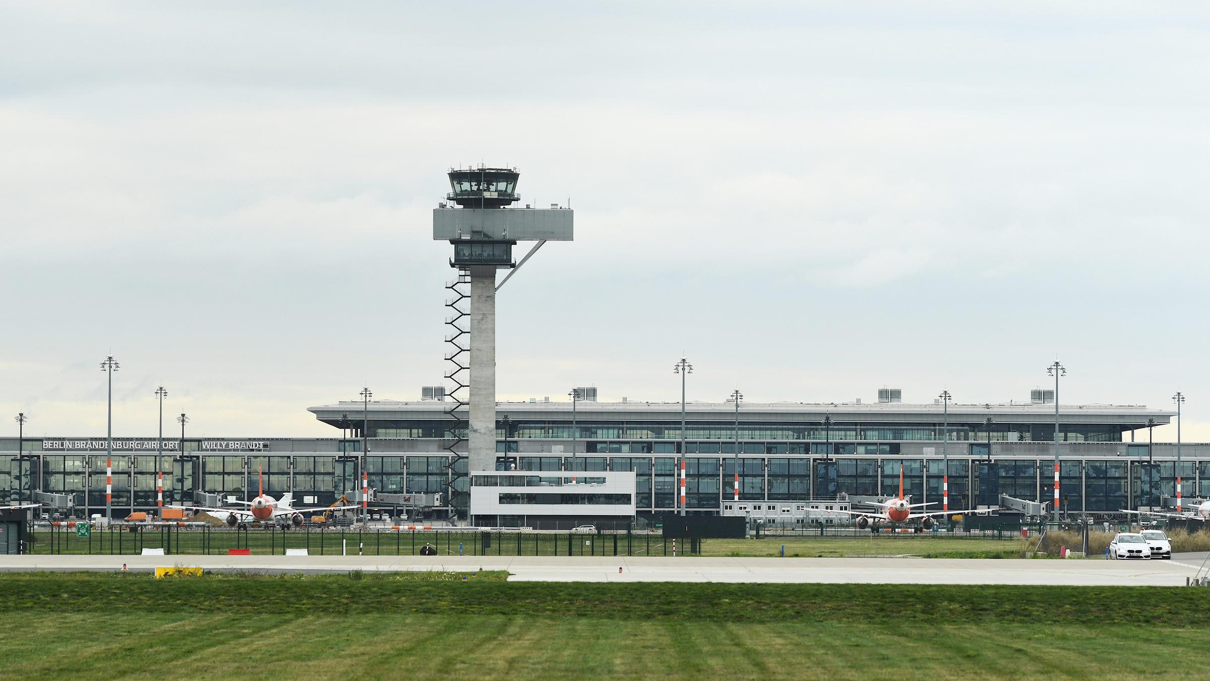 Blick auf den Terminal 1 des BER