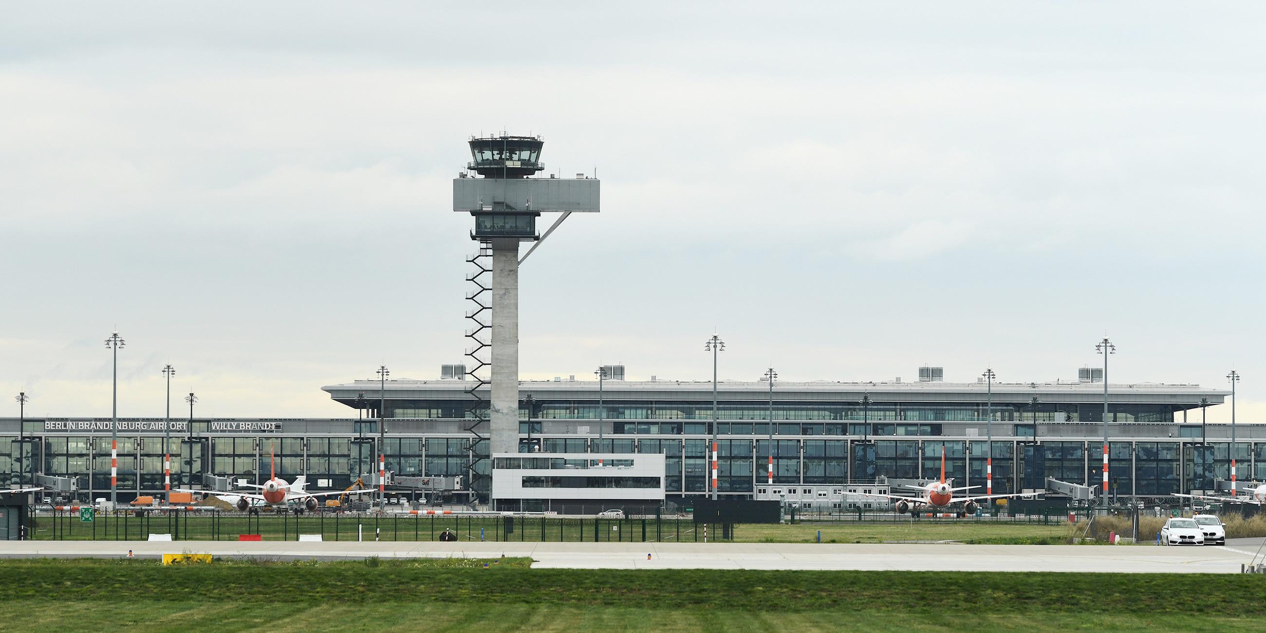 Blick auf den Terminal 1 des BER