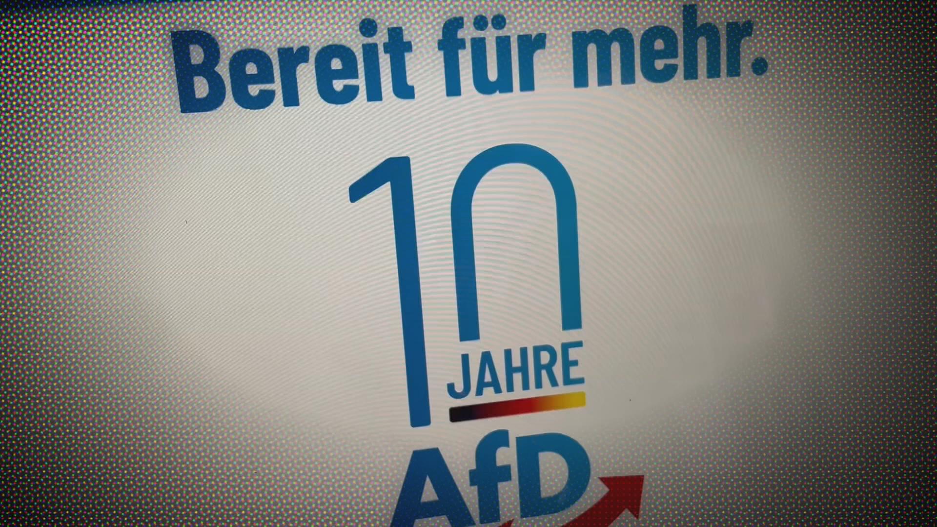 AfD Werbeslogan "Bereit für mehr"
