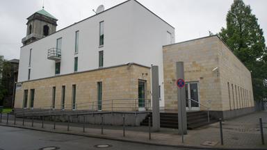 Die Bergische Synagoge an der Gemarker Straße in Wuppertal (Nordrhein-Westfalen).