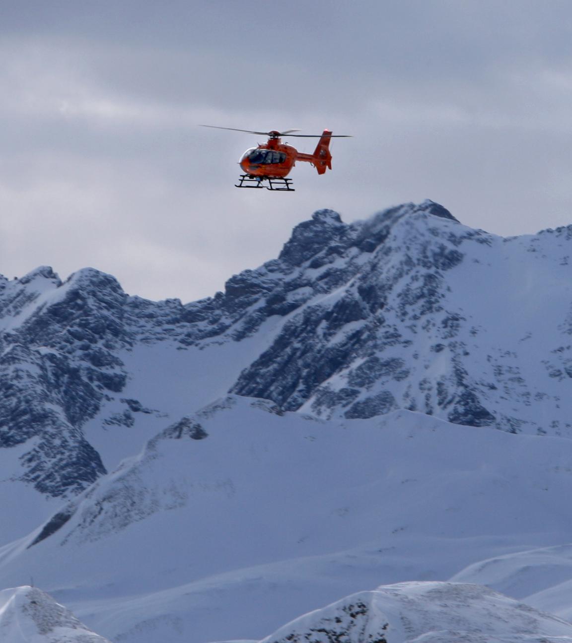 Ein Rettungshubschrauber im Einsatz (Archivfoto)