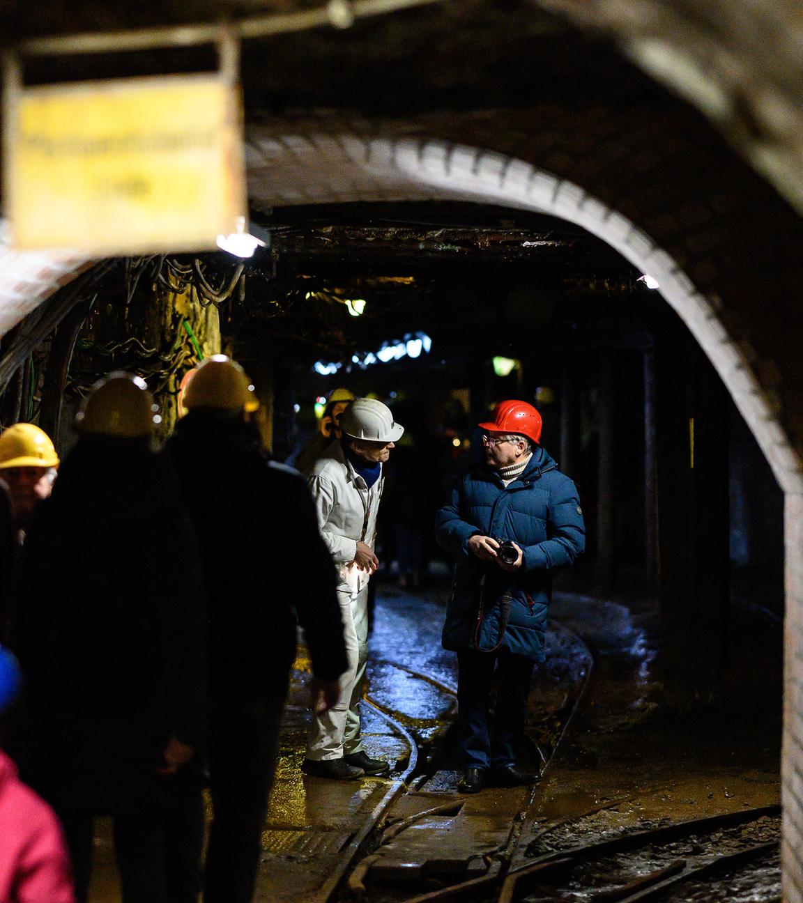 Im ehemaligen Bergwerk Rammelsberg