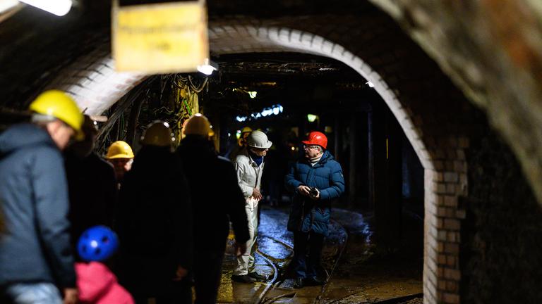 Im ehemaligen Bergwerk Rammelsberg