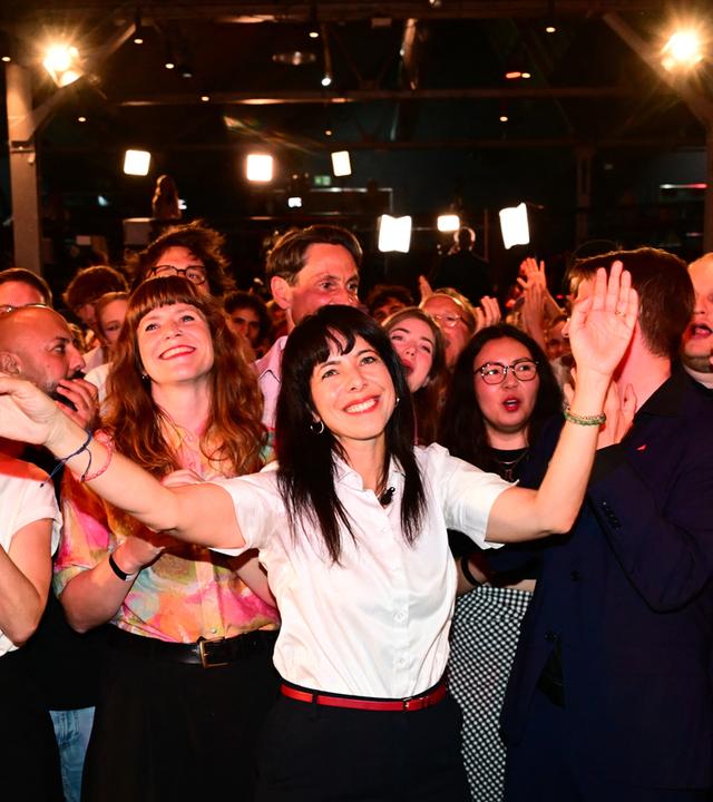 Berlin: Elif Eralp (Mitte), Spitzenkandidatin der Partei „Die Linke“