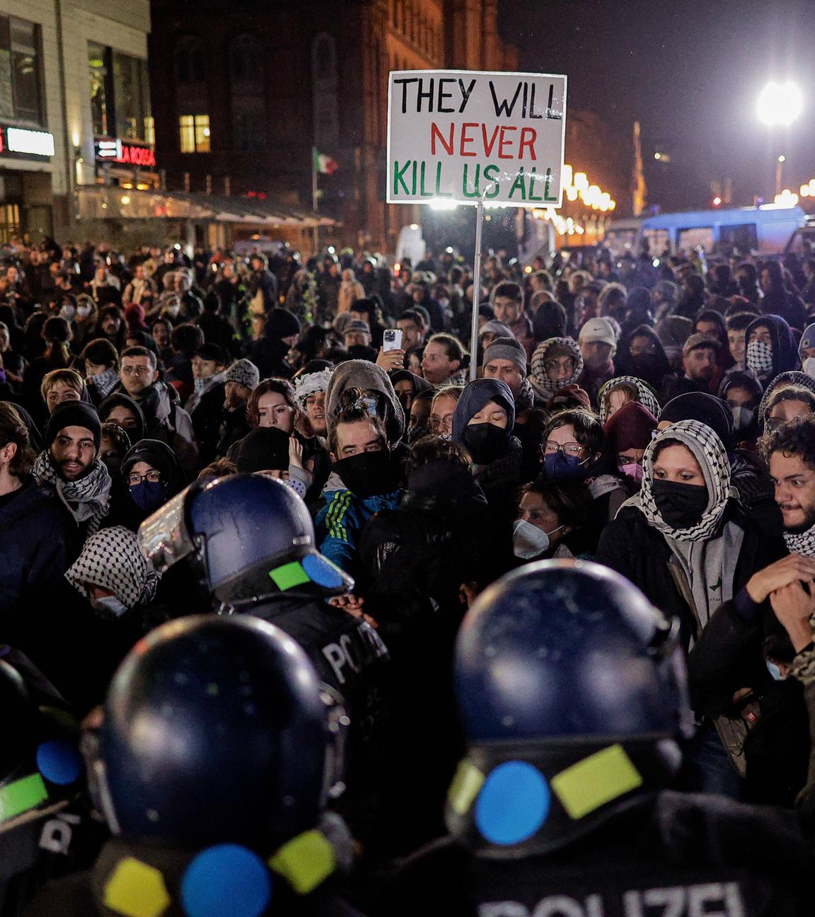 Berlin: Pro-palästinensische Demo