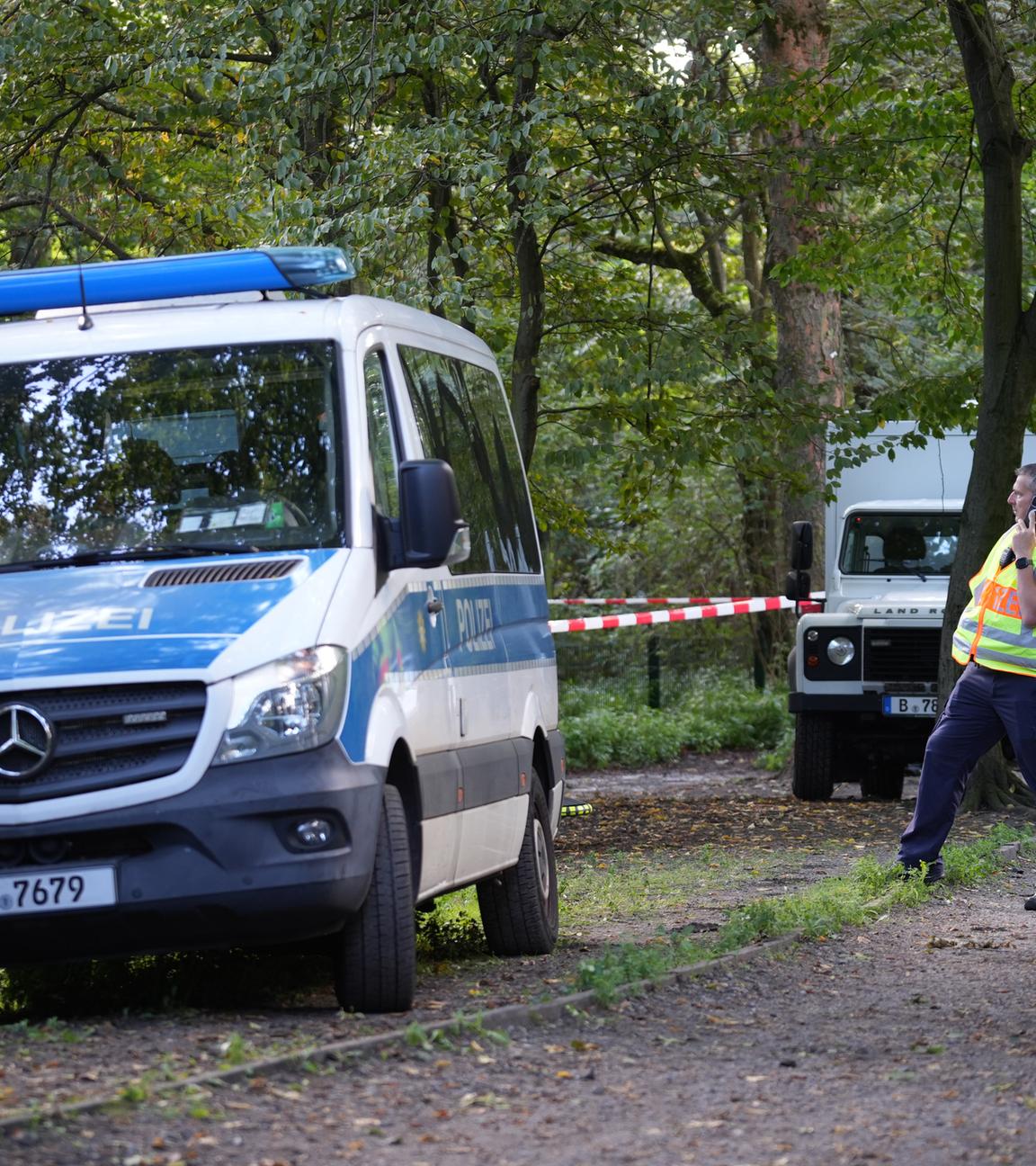 Tote Frau im Volkspark Humboldthain gefunden