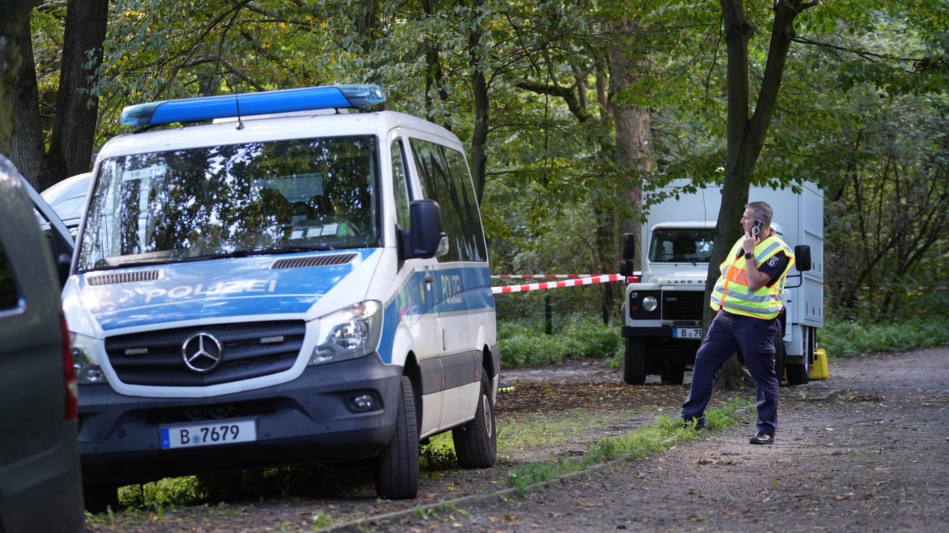 Tote Frau im Volkspark Humboldthain gefunden