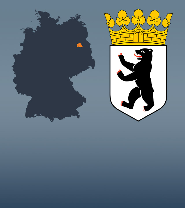 Wahlkreise und Flagge von Baden-Württemberg