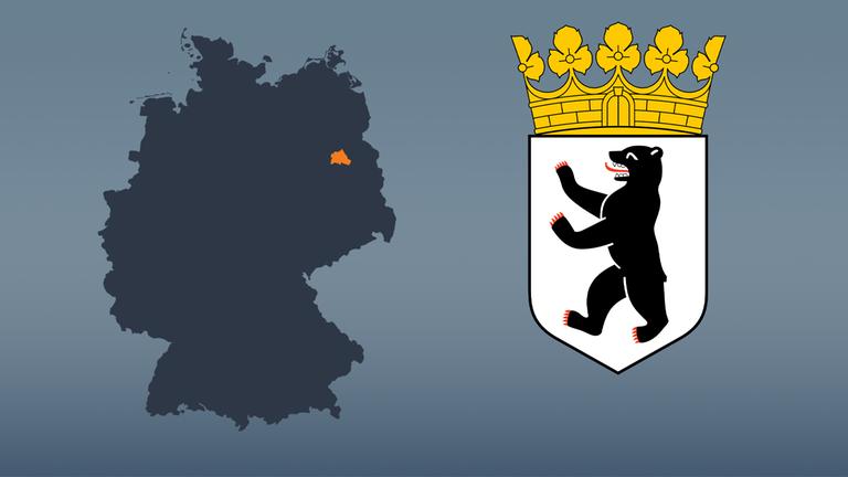 Wahlkreise und Flagge von Baden-Württemberg