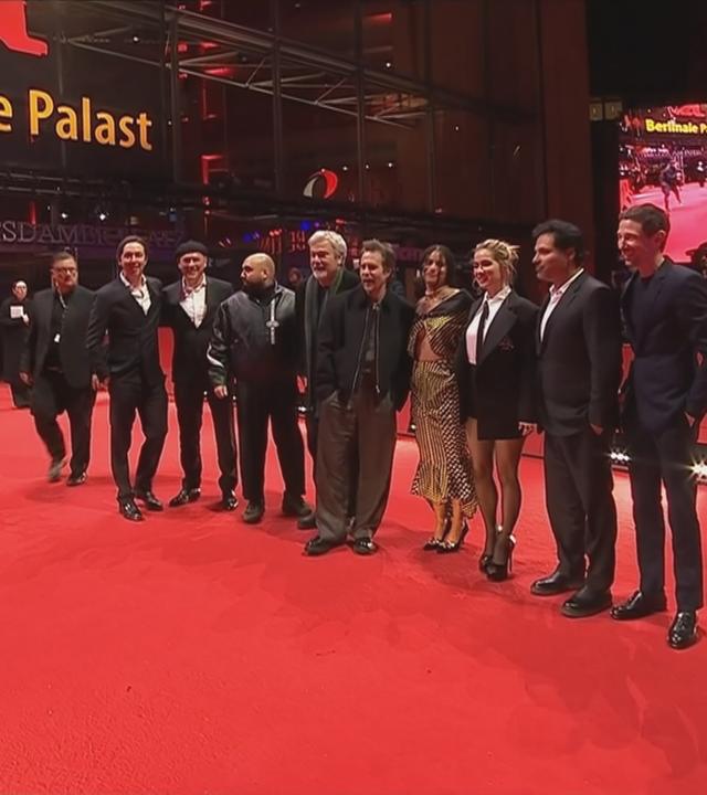 Gäste der Berlinale auf dem roten Teppich