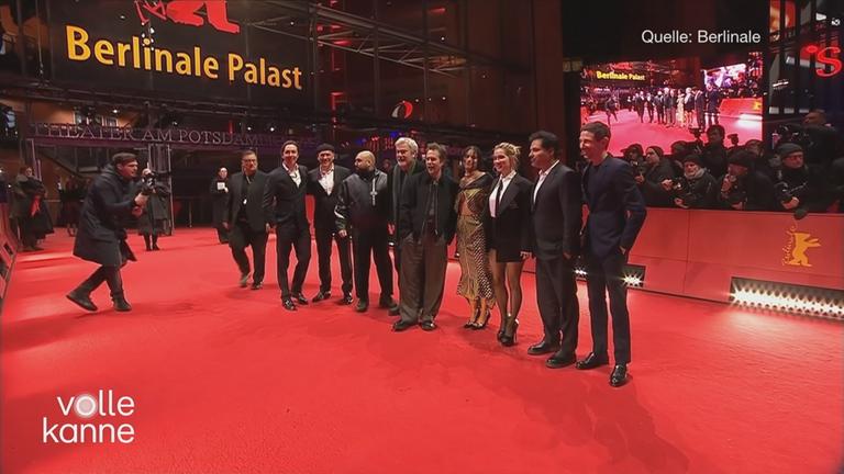Gäste der Berlinale auf dem roten Teppich