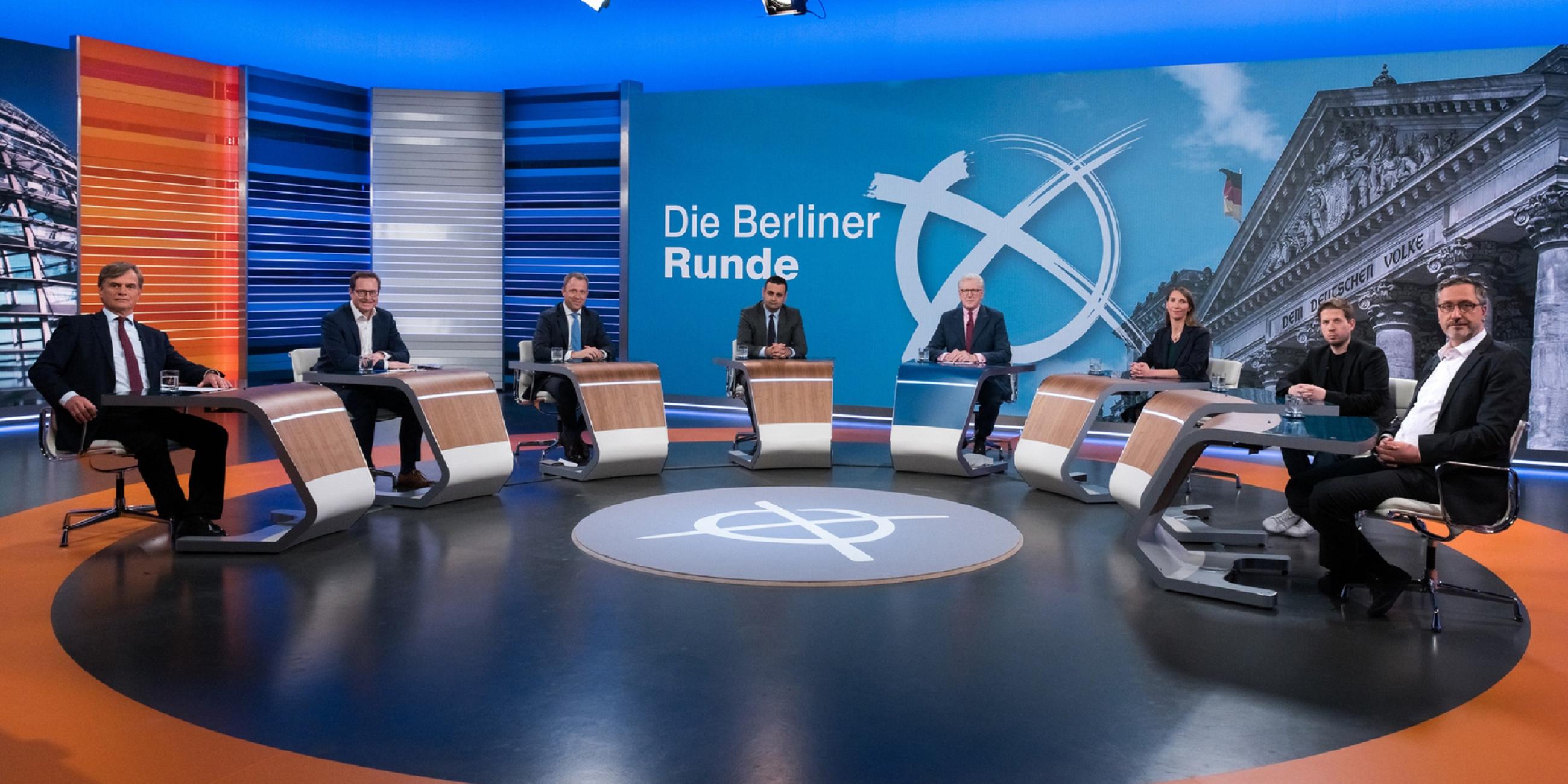 Bernd Baumann, Martin Huber, Mario Czaja, Bijan Djir-Sarai, Theo Koll, Emily May Büning, Kevin Kühnert, Jörg Schindler