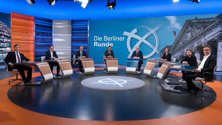 Bernd Baumann, Martin Huber, Mario Czaja, Bijan Djir-Sarai, Theo Koll, Emily May Büning, Kevin Kühnert, Jörg Schindler