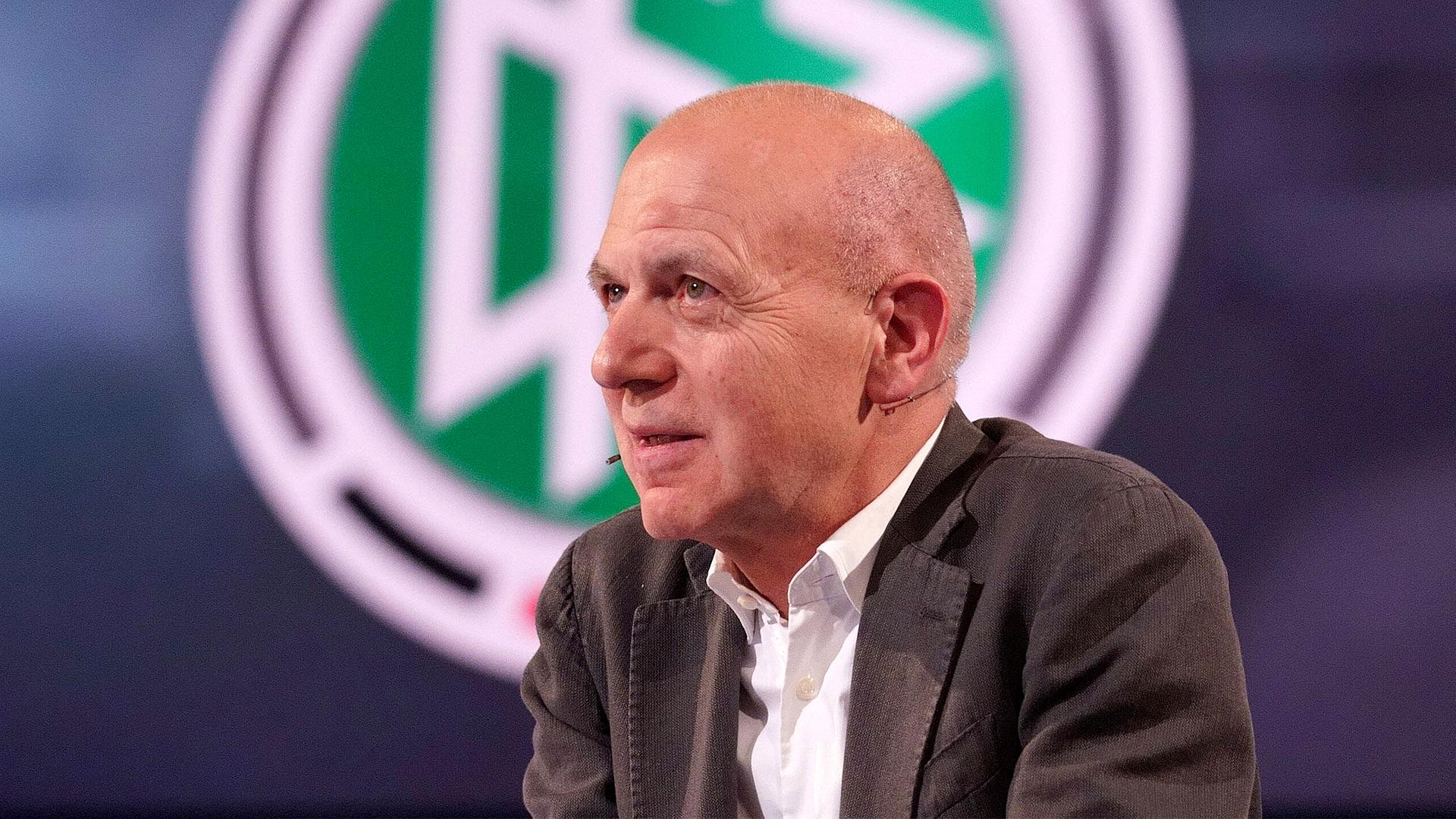 Bernd Neuendorf im aktuellen sportstudio am 9.4.2022.