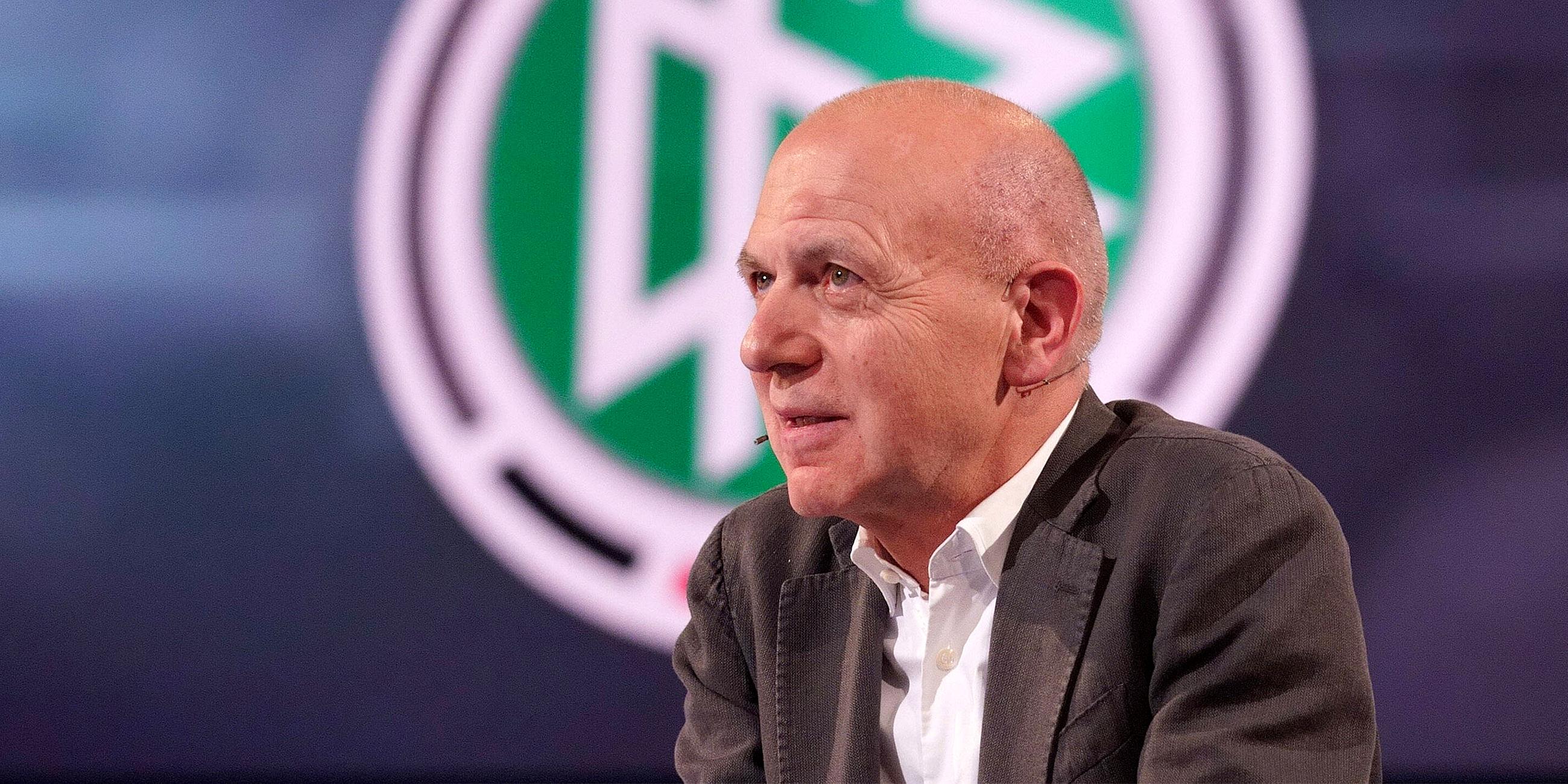 Bernd Neuendorf im aktuellen sportstudio am 9.4.2022.