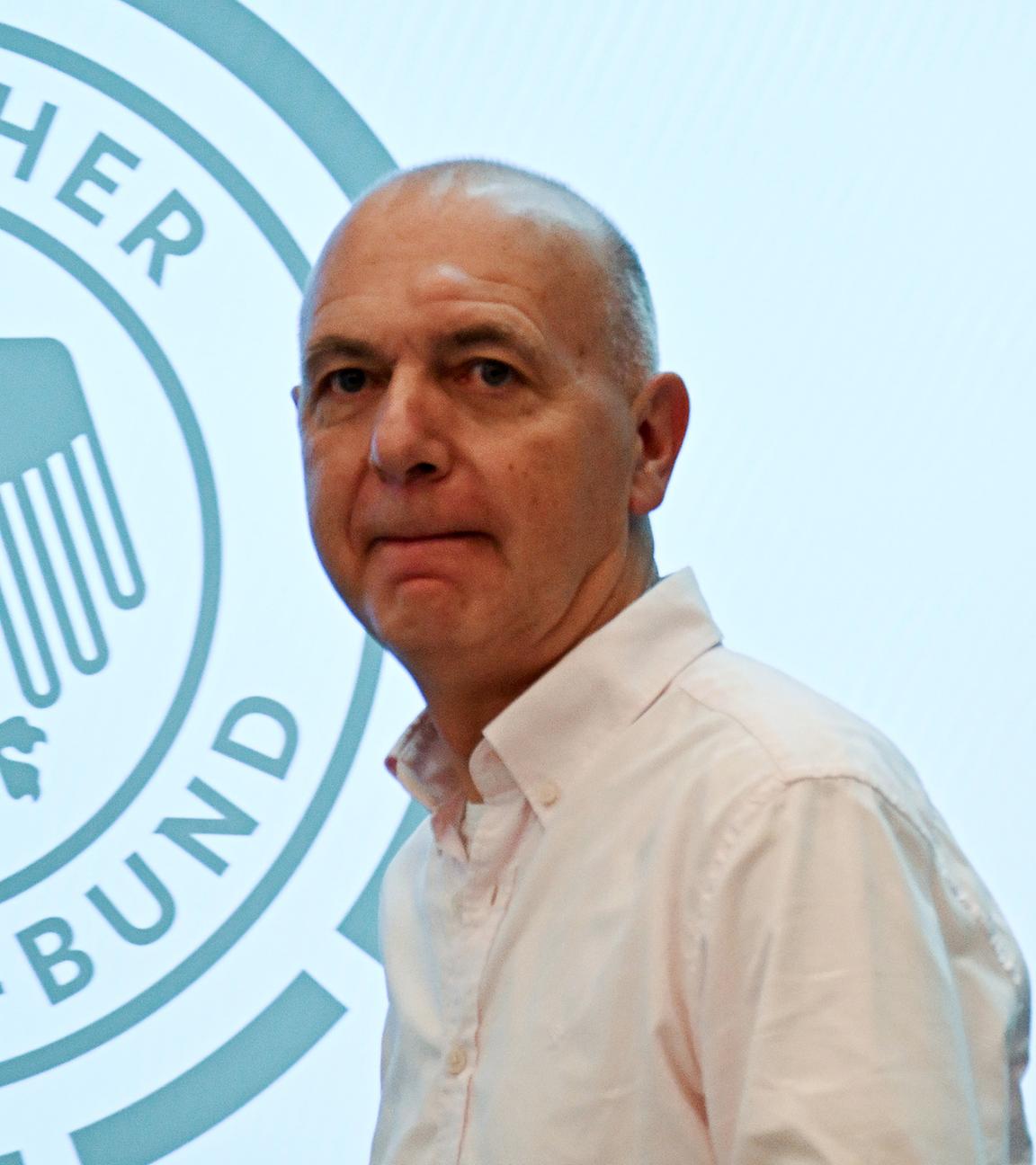 Präsident des Deutschen Fußball-Bundes (DFB) Bernd Neuendorf, aufgenommen am in Herzzogenaurach