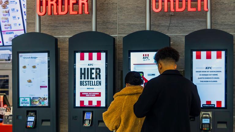 Typical: Bestellterminal