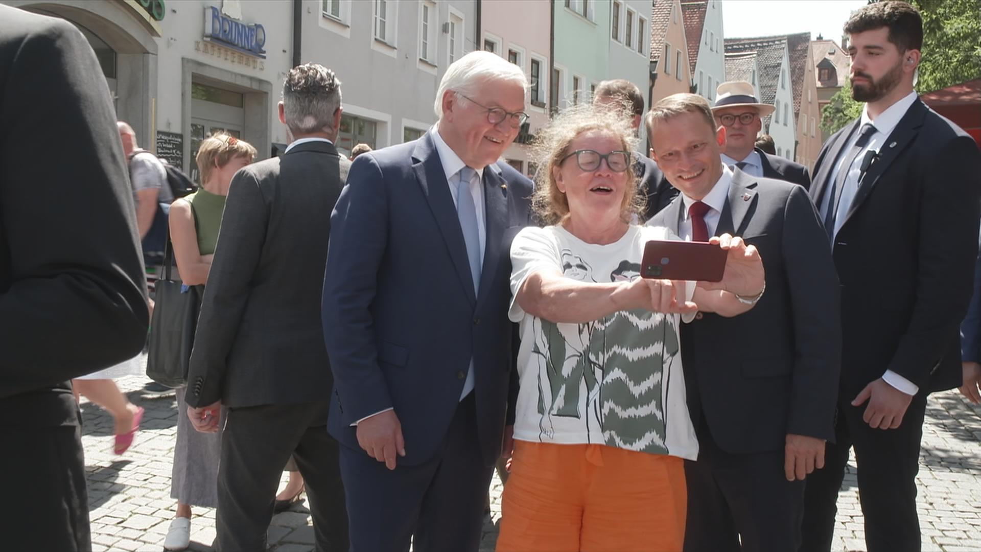 Besuch des Bundespräsidenten in Weiden