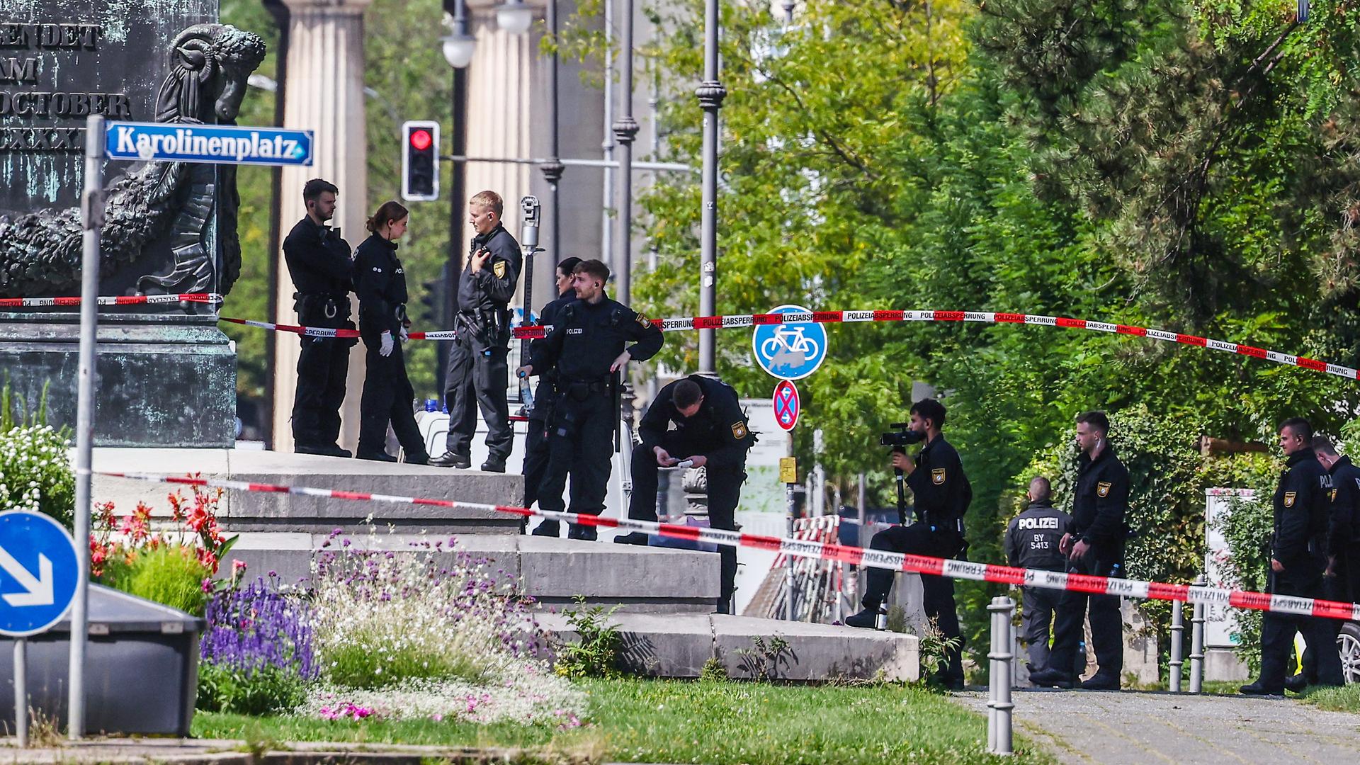 Großaufgbeot Polizei