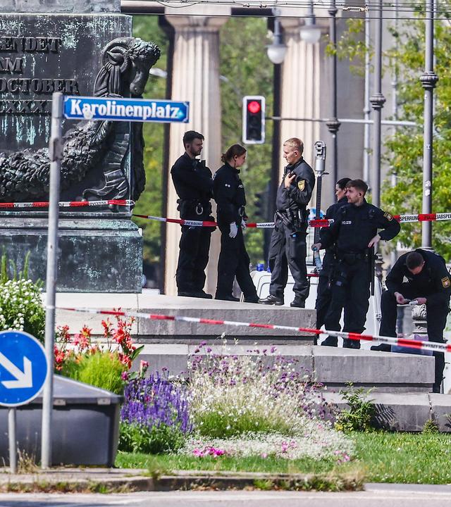 Großaufgbeot Polizei