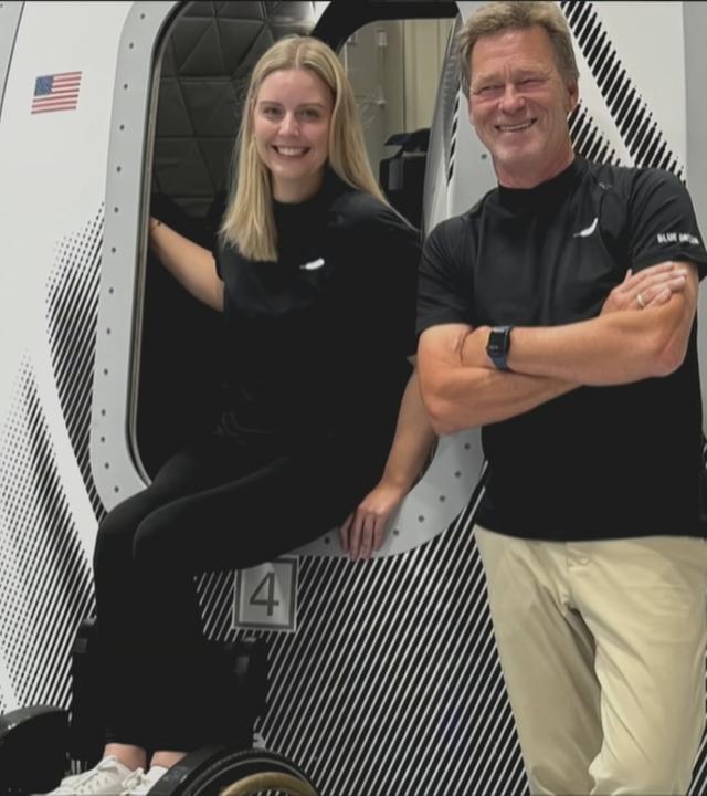 Bezos Rakete zurück