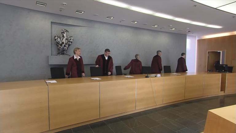 Der Bundesgerichtshof tagt.