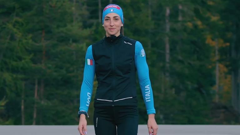 Biathletin Lisa Vittozzi