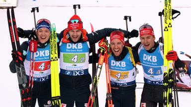 Justus Strelow, Danilo Riethmüller, David Uobel und Philipp Nawrath