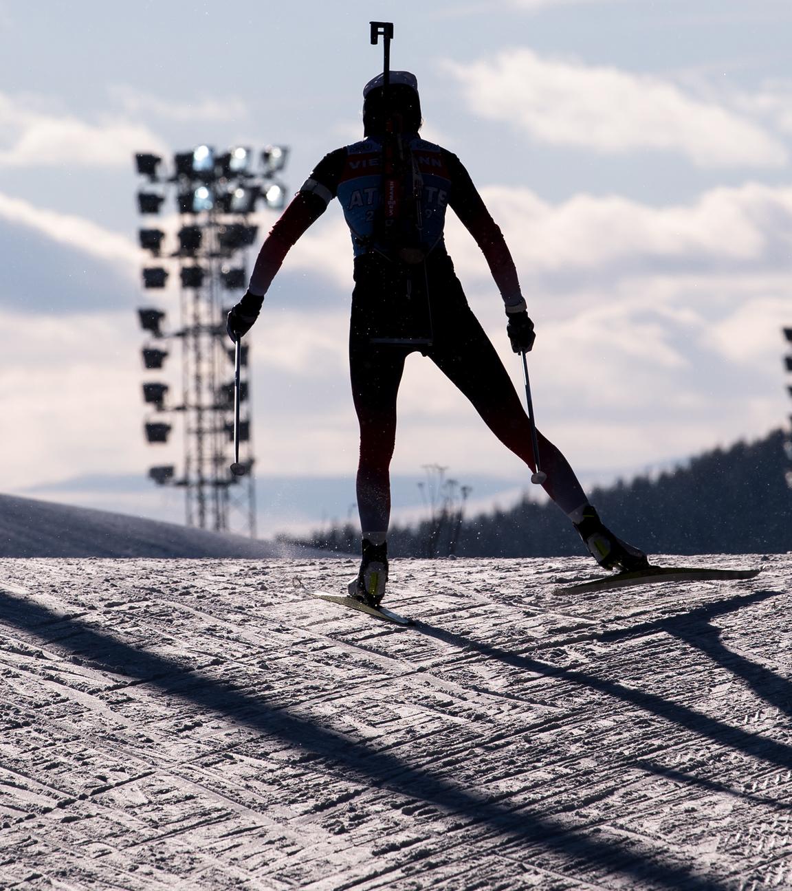 Biathlon Training Symbolbild