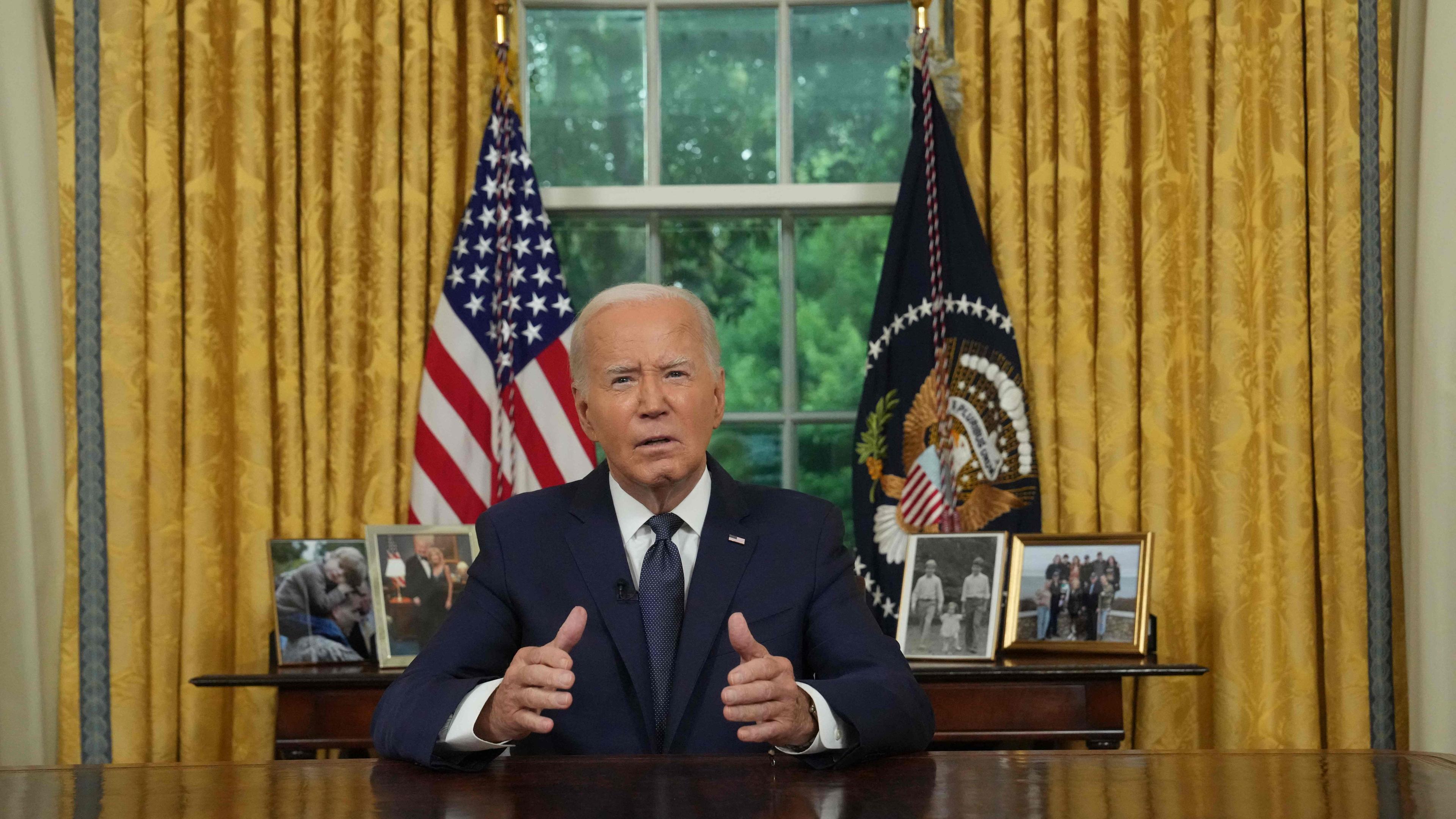 Joe Biden im Oval Office