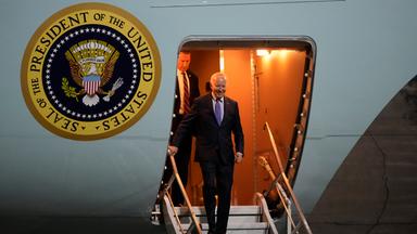 US-Präsident Biden in Deutschland gelandet