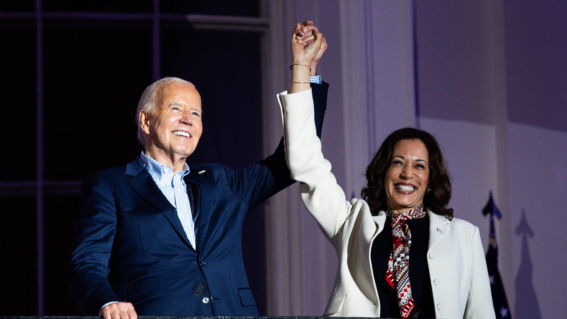 Joe Biden (links) und Kamala Harris.