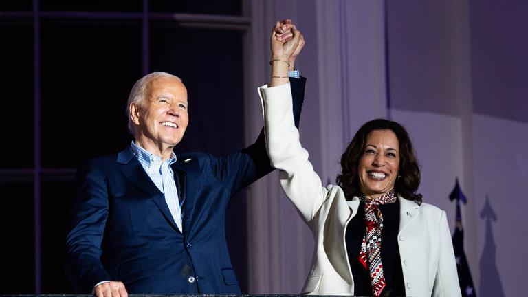 Joe Biden (links) und Kamala Harris.