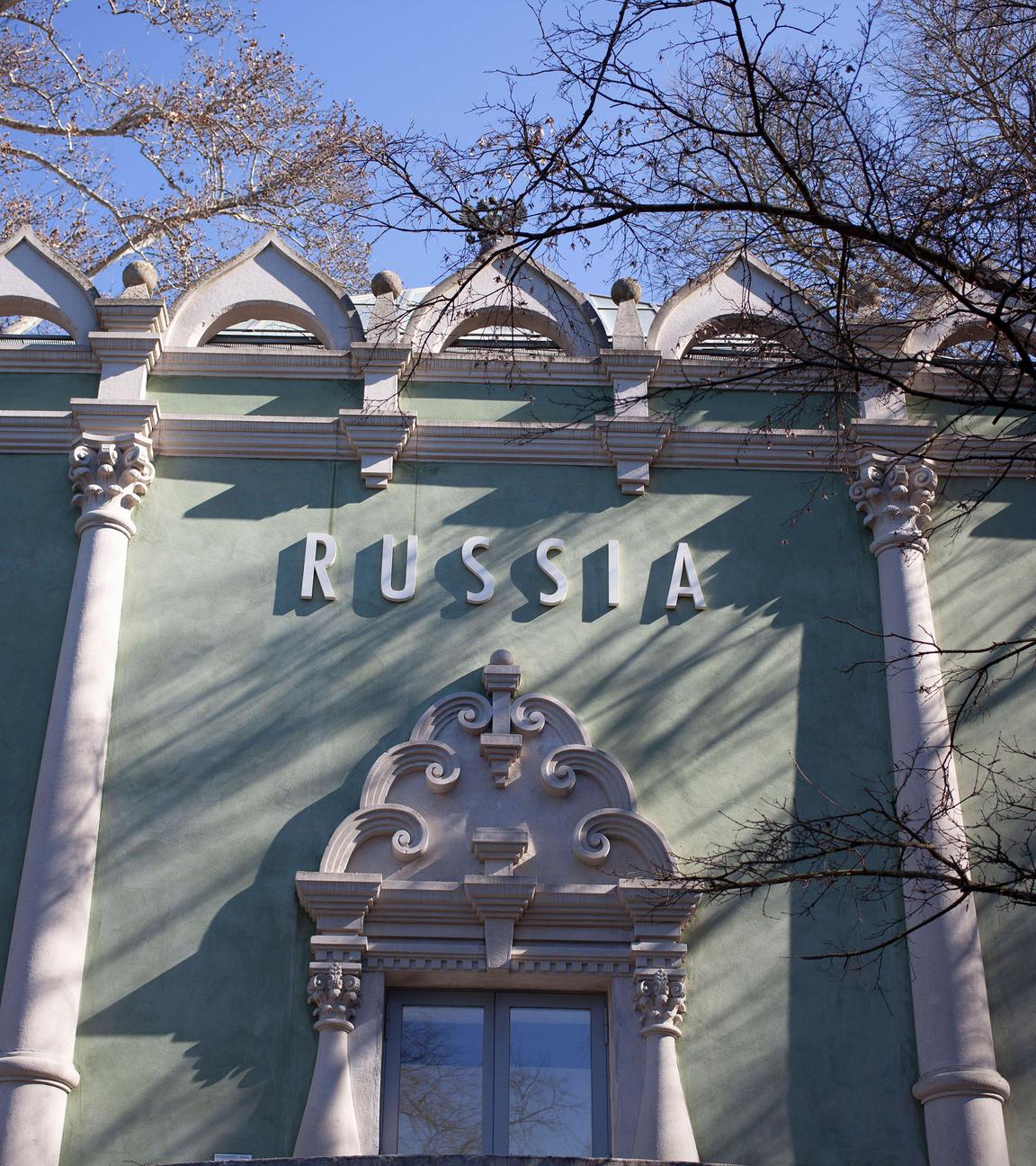 Der Russland-Pavillon auf der Biennale in Venedig