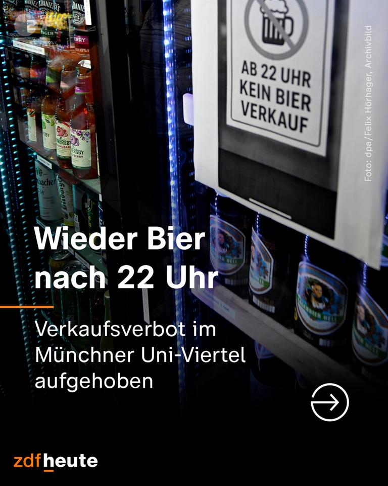 Münchner Uni-Viertel: Wieder Bier nach 22 Uhr