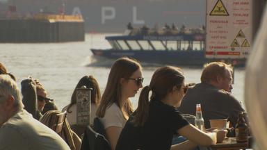 Biergarten in Hamburg