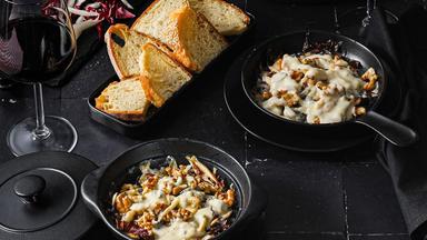 Radicchio mit Gorgonzola-Creme