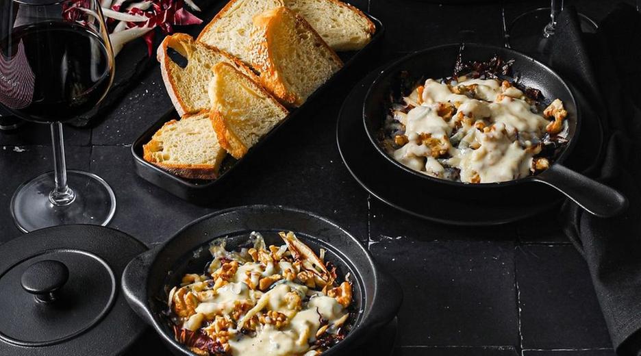 Radicchio mit Gorgonzola-Creme