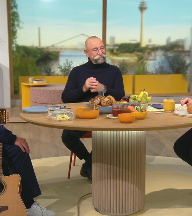 Horst Lichter und Chris de Burgh bei Volle Kanne Sendung vom 1. Oktober 2024