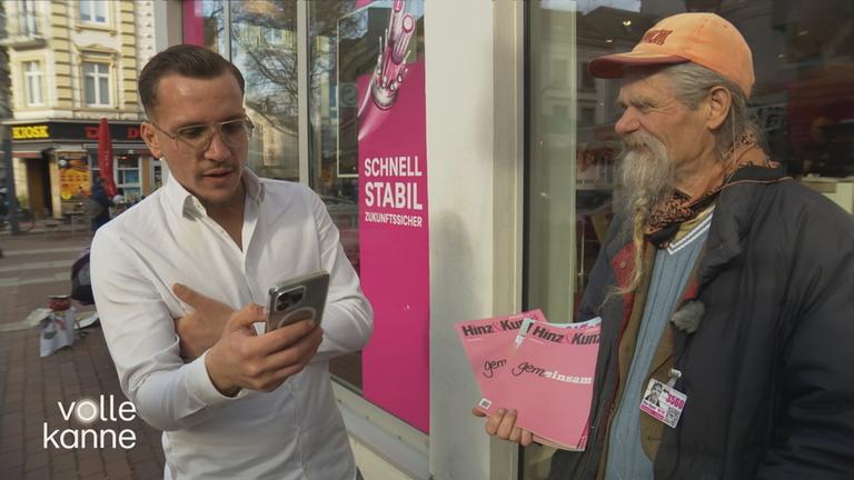 Obdachlose in bargeldloser Gesellschaft