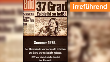Bild, Schlagzeile, 1975