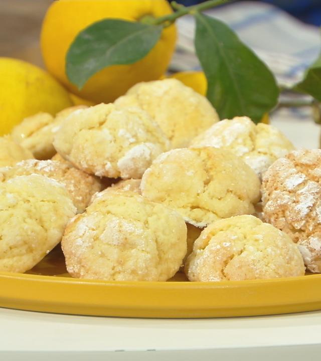 Nuvole al Limone - Weiche Zitronenkekse
