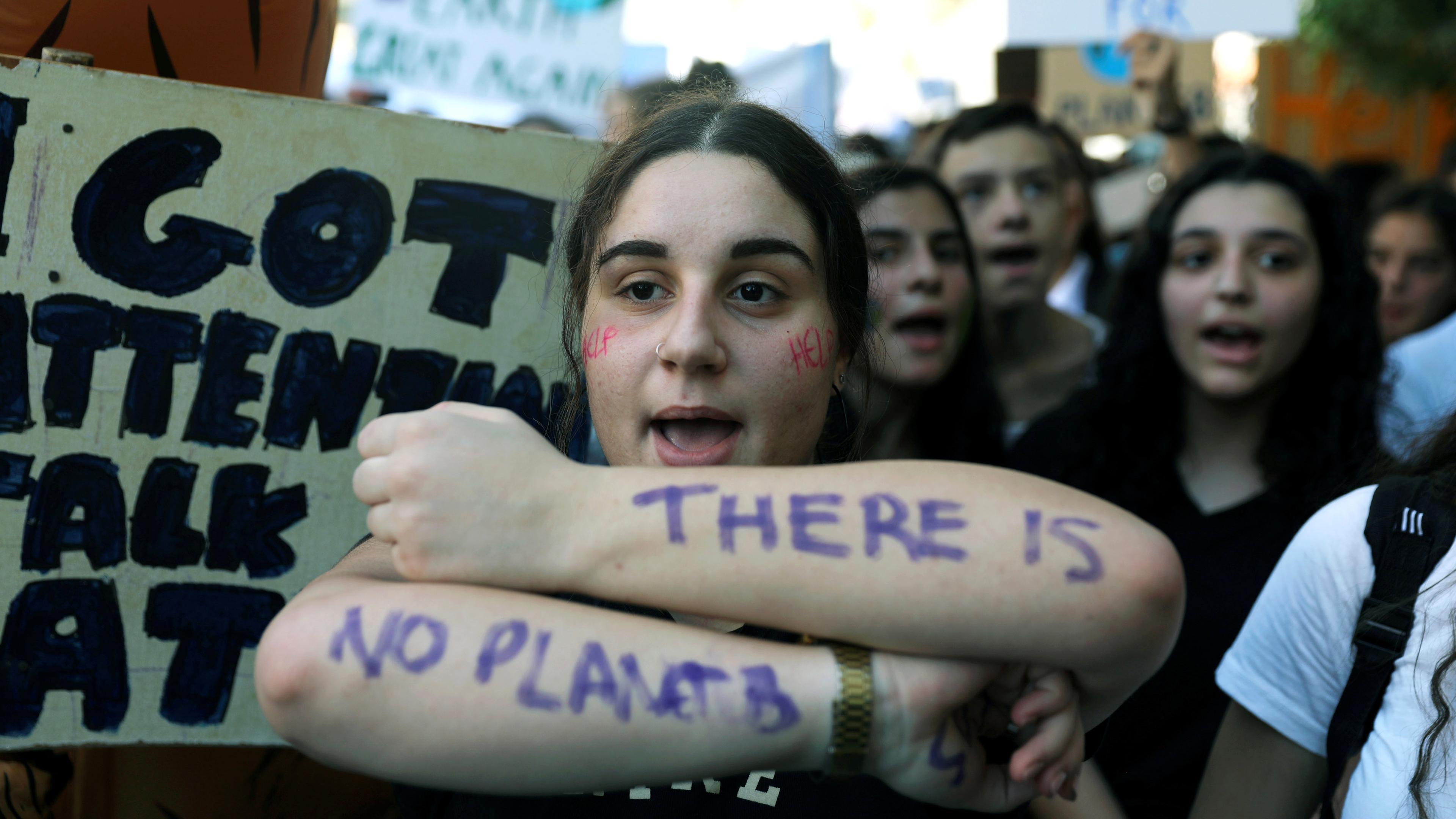 Klimastreik in Nicosia (Zypern) am 20.09.2019