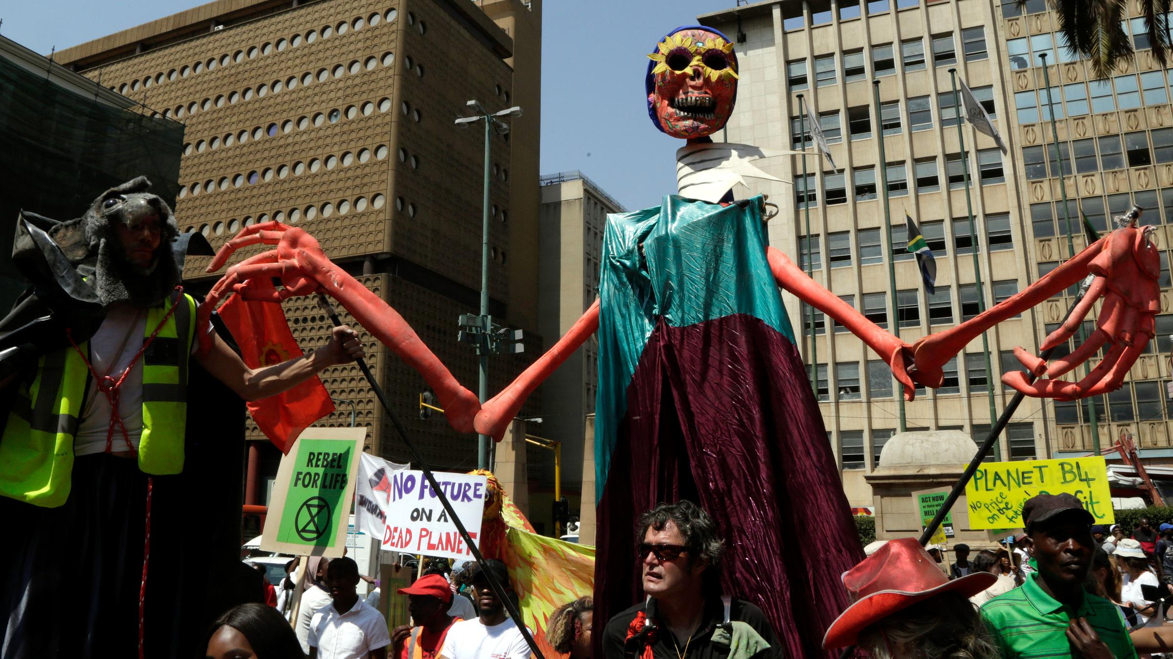 Klimastreik in Johannesburg (Südafrika) am 20.09.2019