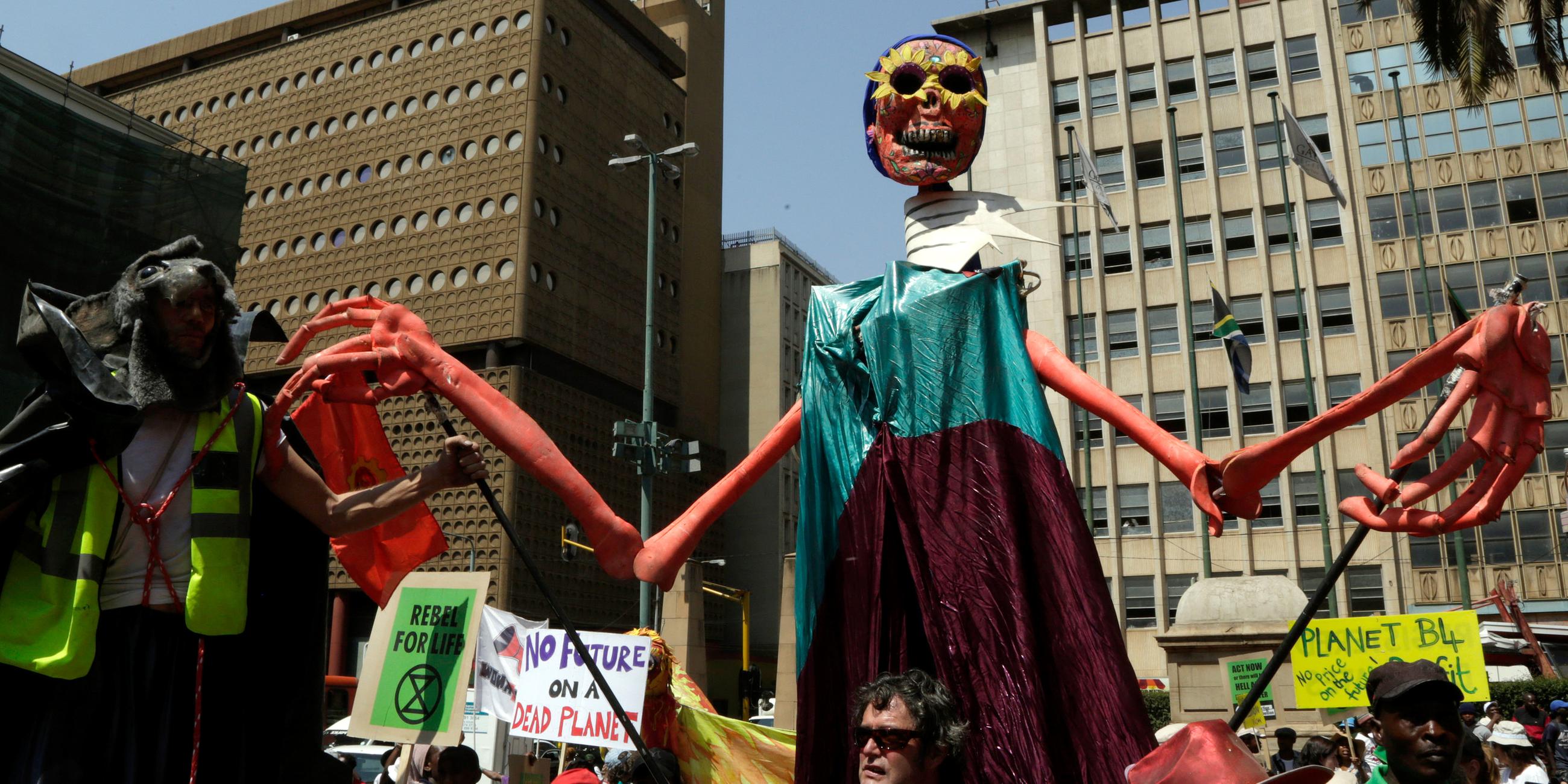 Klimastreik in Johannesburg (Südafrika) am 20.09.2019