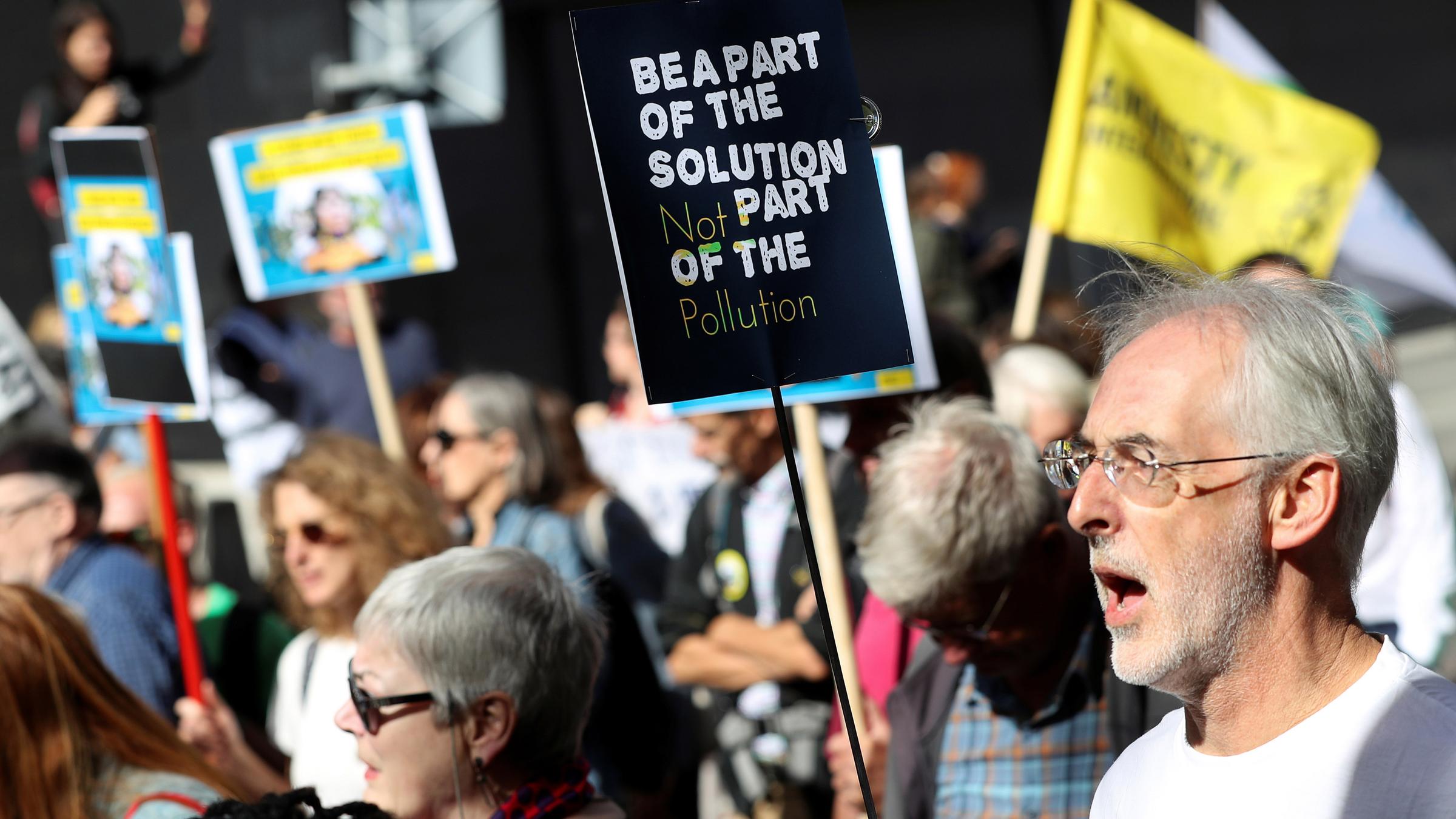 Klimastreik in Brüssel (Belgien) am 20.09.2019 in