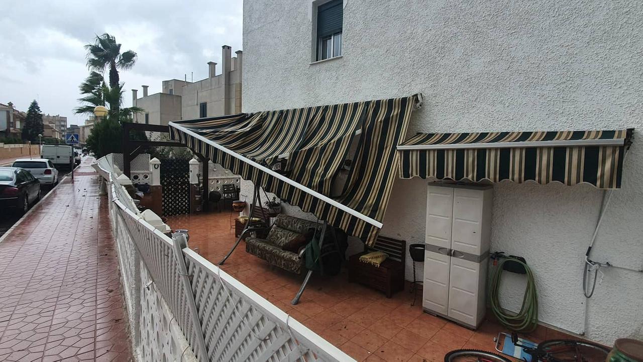 Schweres Unwetter in Spanien am 12.09.2019 in Guardamar del Segura 