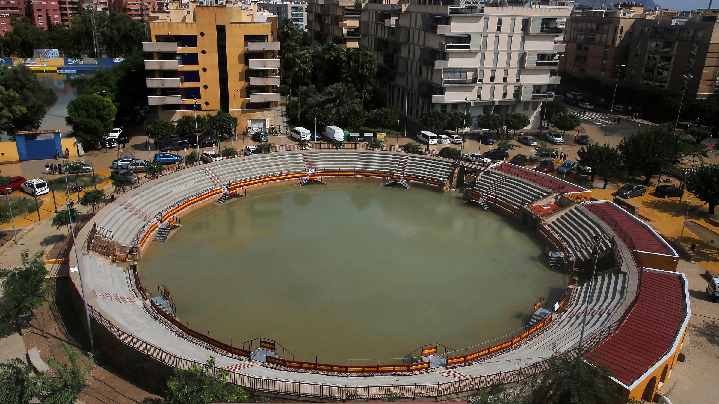 Schweres Unwetter in Spanien am 13.09.2019 in Orihuela